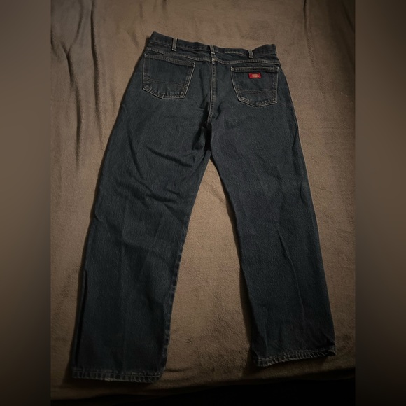 Dark Blue Dickies Carpenter Pants Used 3-4 times nearly new size 38W x 34L - Picture 2 of 2